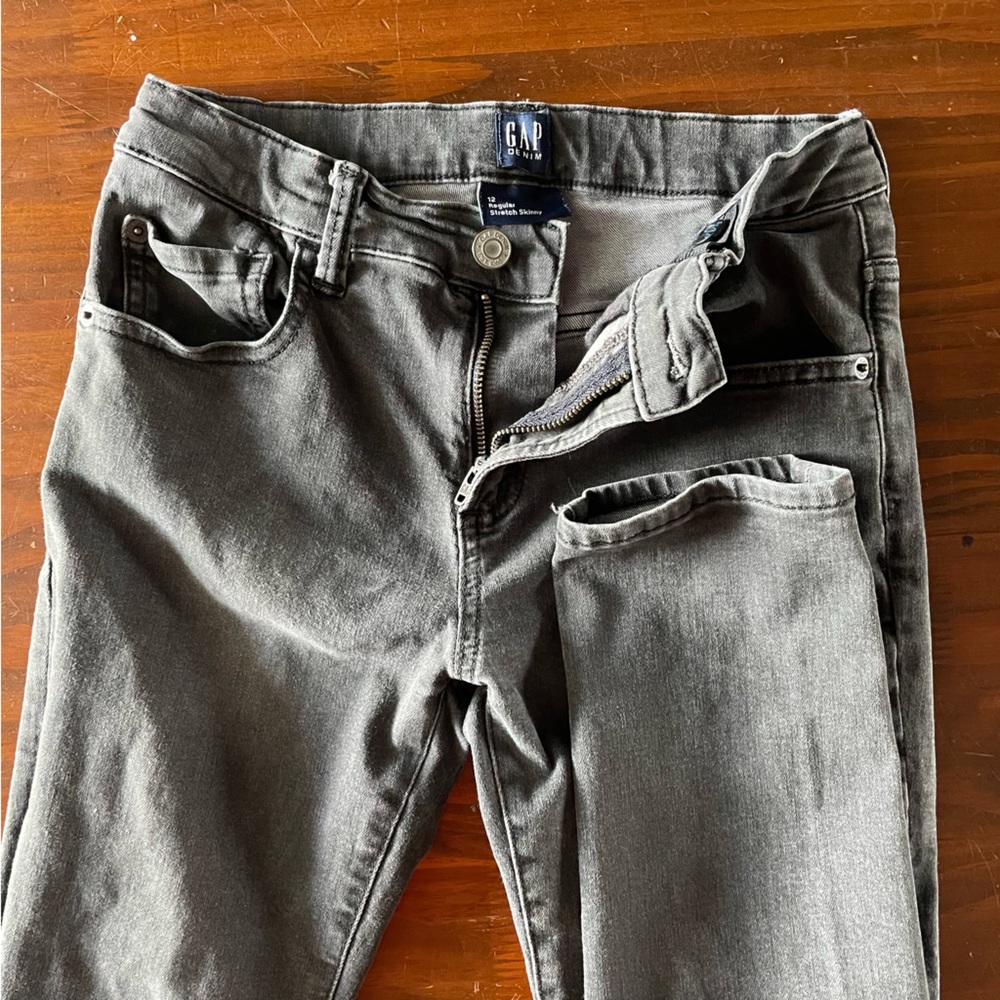 Boys GAP size 12 regular stretch skinny jeans